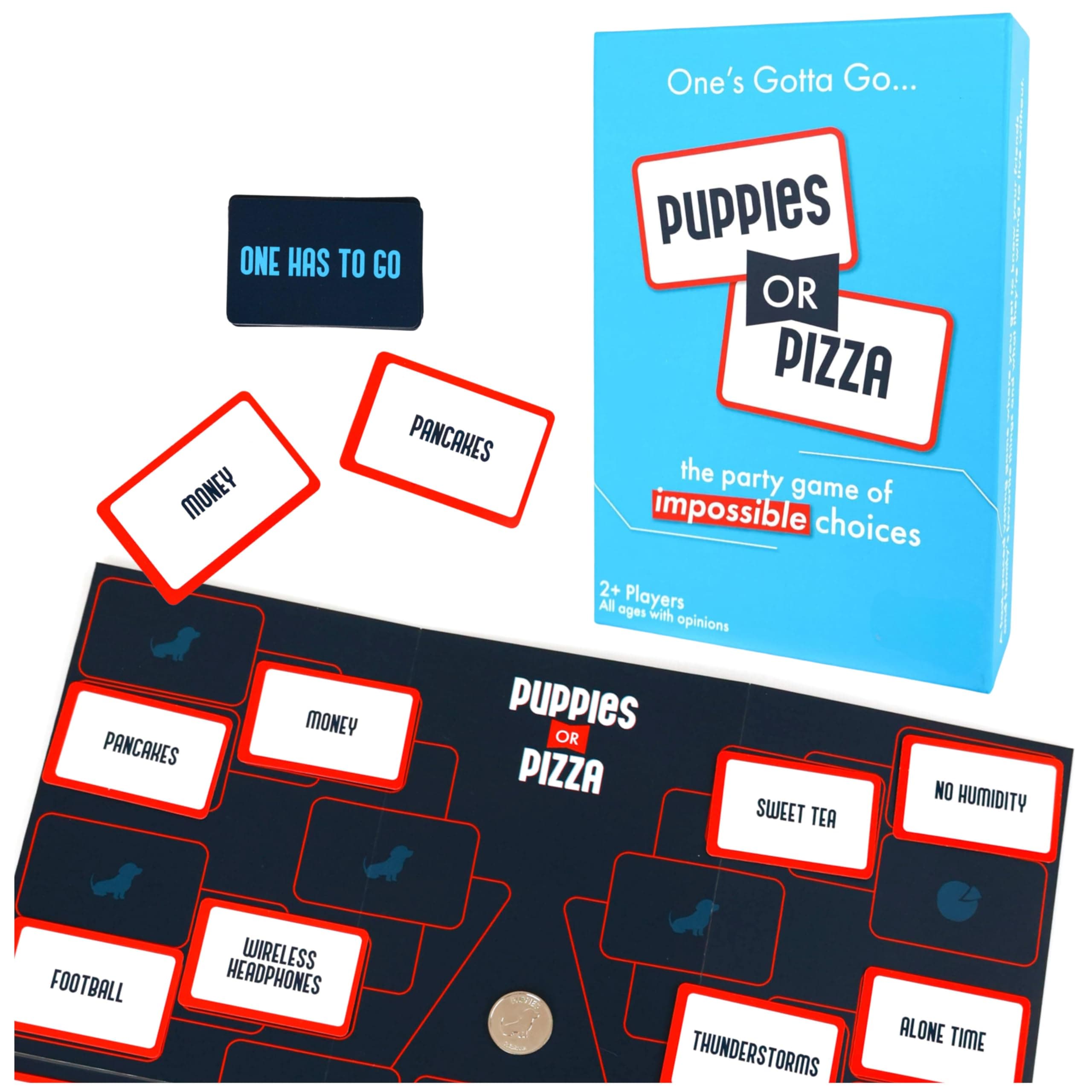 Spin Master Games Puppies or Pizza? The Family Game Card Game