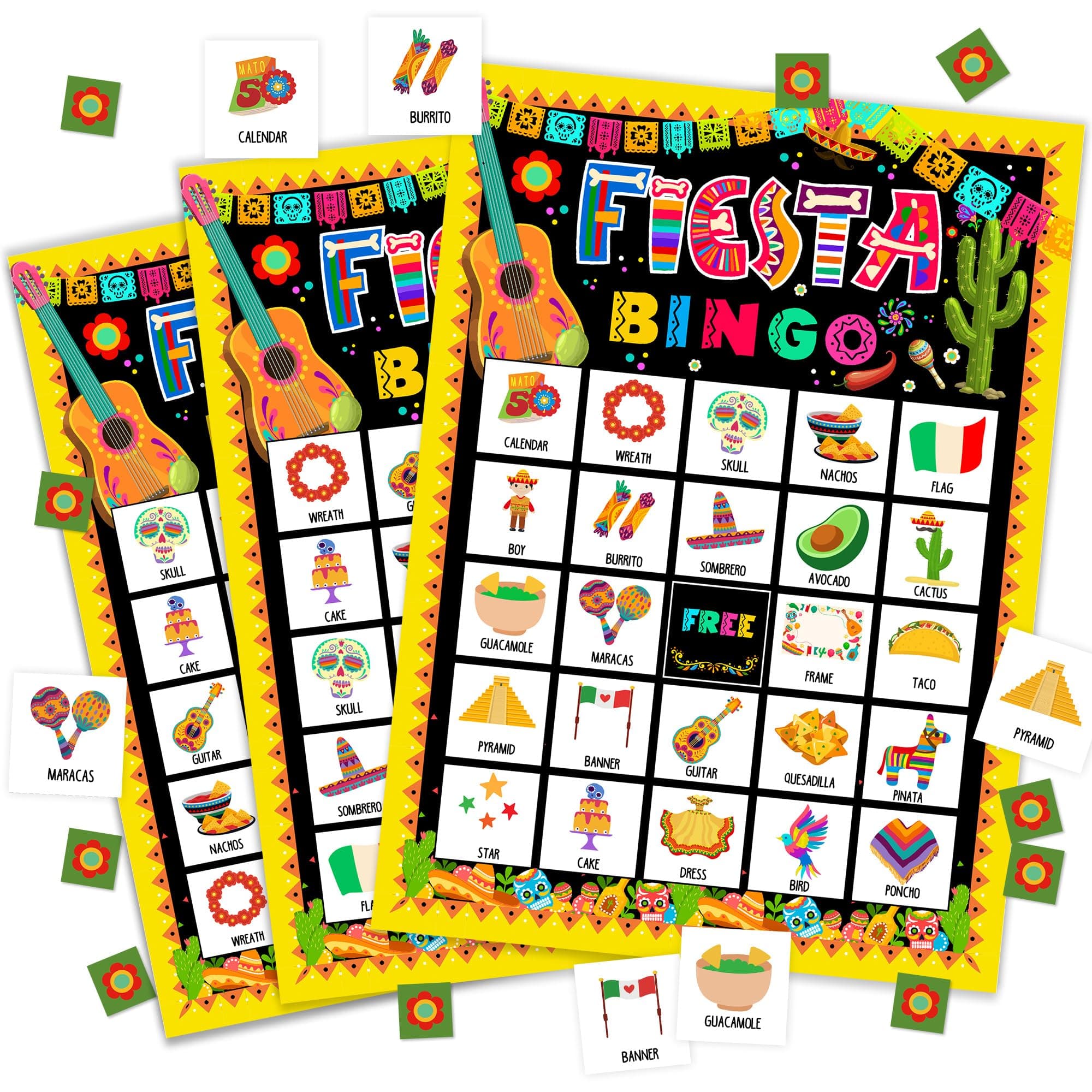 wenhihsiy Detective Bingo Game Cards for Adults, Spy Bingo Cards Game for Family Holidays Friends Gatherings, Ideal for Mystery Themed Party Games, 24 Players Birthday Party Supplies Favors, 014